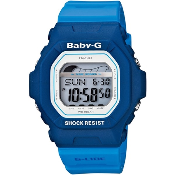 BABY-G BLX-5600衝浪女孩系列女錶-藍(BLX-5600-2D)