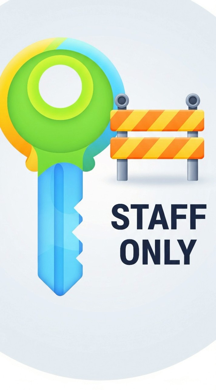 🚧 STAFF ONLY 🚧