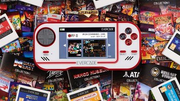 老遊戲掌機「Evercade」，抽取式多合一卡匣讓你重溫各家正版經典遊戲