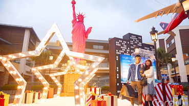 統一時代開LINE派對 華泰名品城打造聖誕村