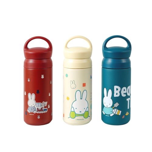 我適文創｜MIFFY米飛兔 磨砂保溫瓶 -紅/藍/白