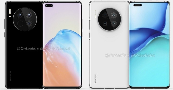 大相機模組，華為 Mate 40 / Mate 40 Pro 彩現圖現身