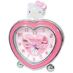 ◎※超靜音掃秒機芯，夜間不擾人|◎※音樂鬧鈴、貪睡、燈光，功能齊全|◎※台灣製造，品質最有保障類型:鬧鐘型號:JM-E540-KT外框材質:塑膠鏡面材質:壓克力鏡面動力來源:電池外觀形狀:特殊造型面盤