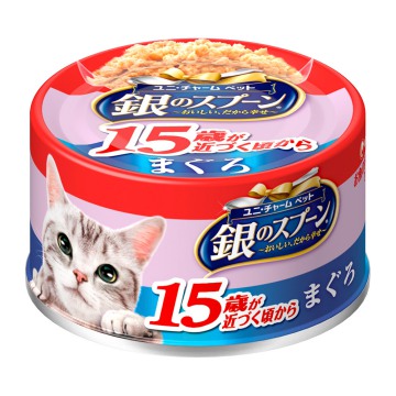 適合高齡貓 健康元素 日本銷售No.1*100%魚肉獨家美味技術添加維他命BE,照顧毛髮皮膚健康5.每天一罐,守護寶貝健康*IntageSRI110g以下貓罐市場,2016年9月∼2017年8月累計銷