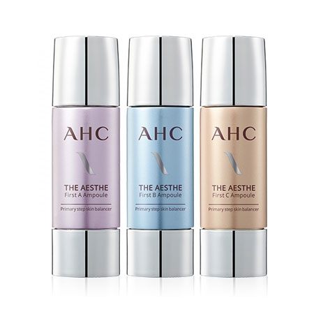 韓國 AHC THE AESTHE 初步維他命安瓶 4件組 安瓶 化妝水 爽膚水 乳液 面霜 旅行組 保養組