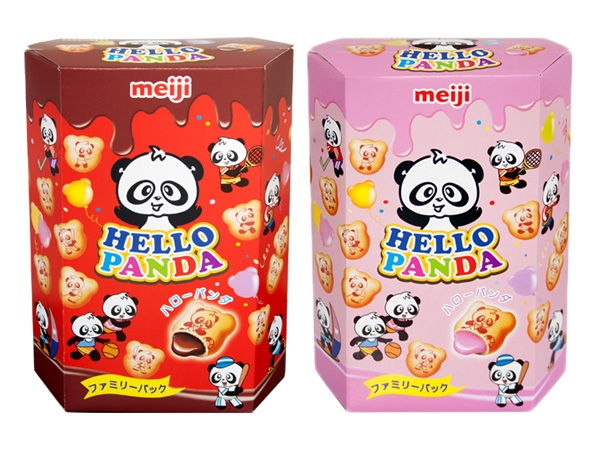 meiji 明治~貓熊夾心餅乾(175g) 巧克力／草莓 兩款可選【D340119】，還有更多的日韓美妝、海外保養品、零食都在小三美日，現在購買立即出貨給您。