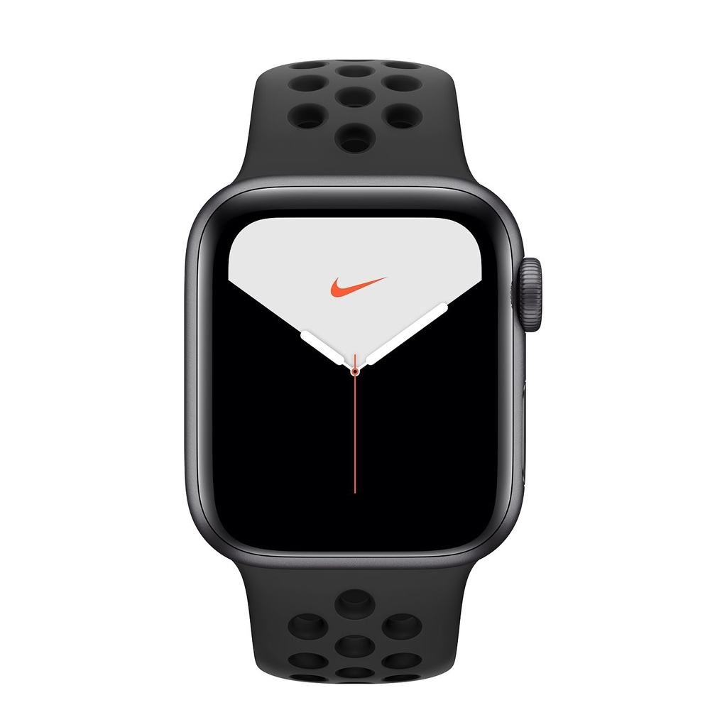 ● Apple Watch Nike 太空灰色鋁金屬錶殼；Nike 運動型錶帶● 錶殼尺寸：44 公釐；錶殼適合手腕圍 140–210 公釐。● 連線能力：GPS- (NIKE)● 錶帶尺寸：S/M 