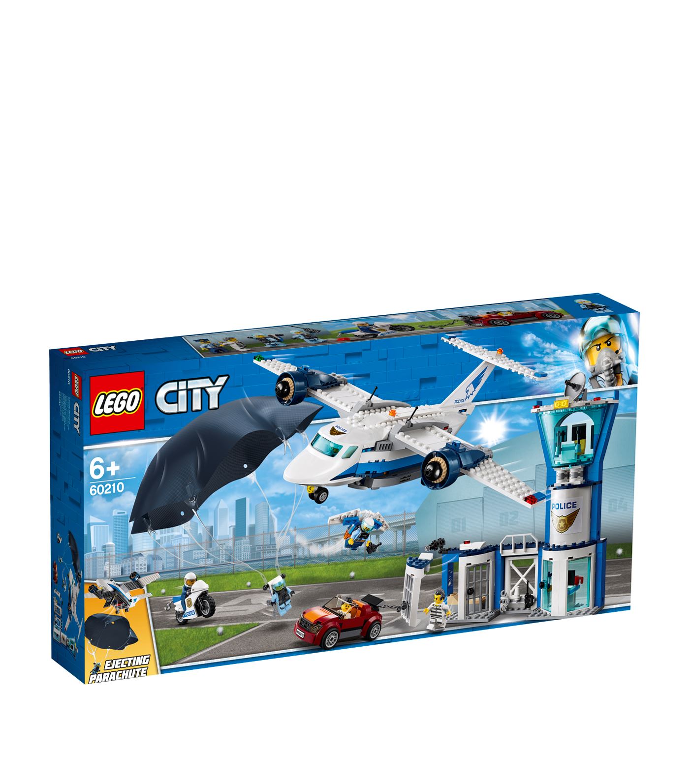 Lego - Let them patrol the skieswith the LEGO City Sky Police Air Base, an excitingthree-levelconstr