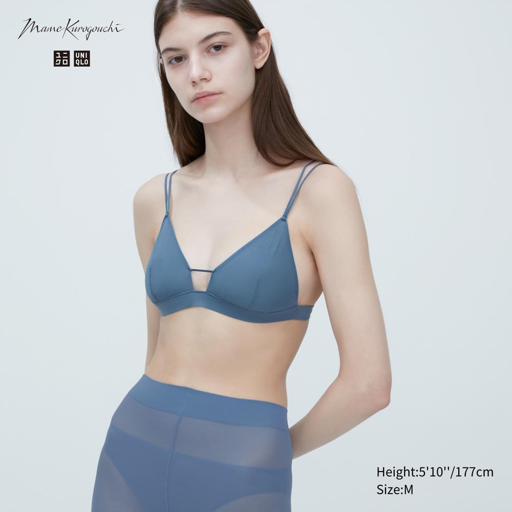 Uniqlo and Mame Kurogouchi 無鋼圈美型胸罩(透膚)