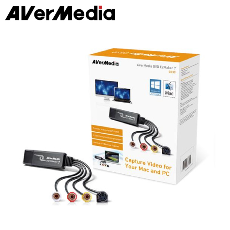 快速轉DV.V8.VHS ★編輯影片 類比影像訊號轉換數位★ 內附CyberLink PowerDirector 8 DE 和 PowerProducer 5編輯軟體 可擷取類比影像訊號轉換數位 支援