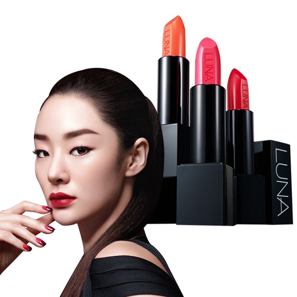 【韓國LUNA】持久保濕亮彩唇膏3.5g