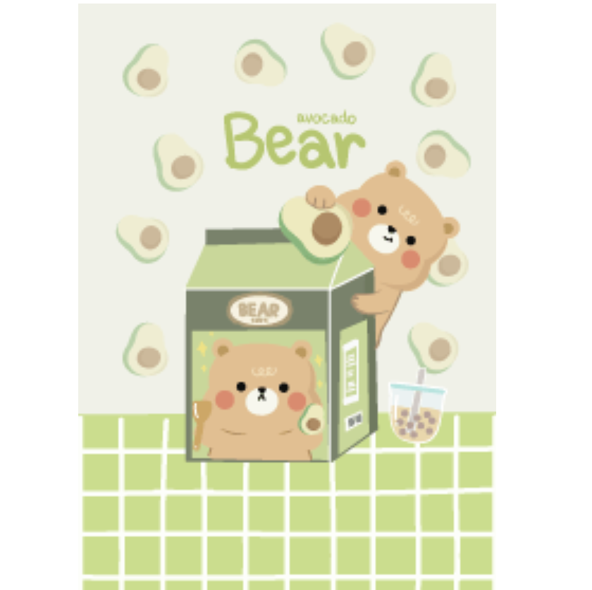 Bear morning Avocado