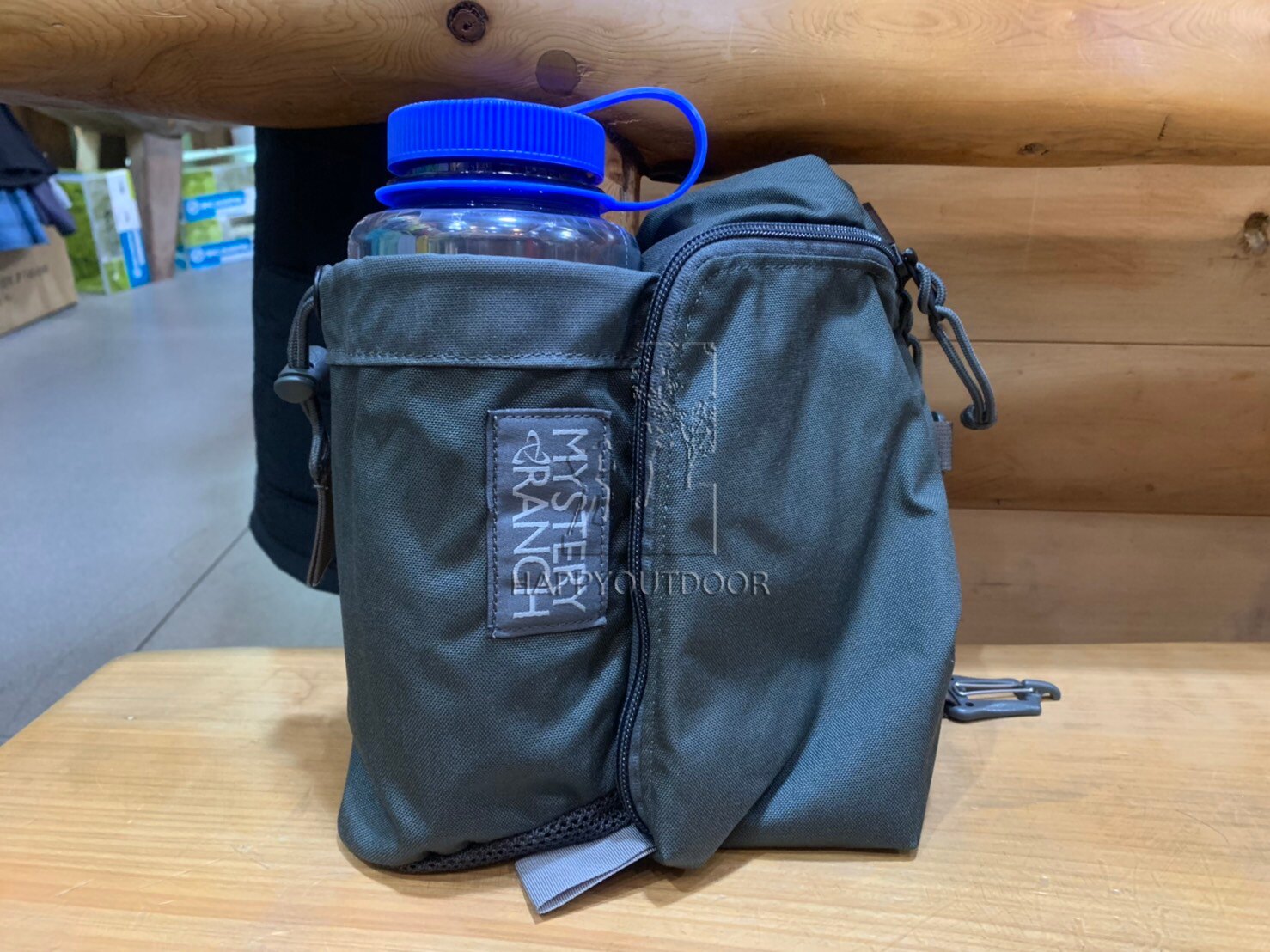 Mystery Ranch 神秘農場 Wet Rib 外掛水壺包/配件包/水壺袋 charcoal炭灰 3L 60051 Z375【Happy Outdoor 花蓮遊遍天下】