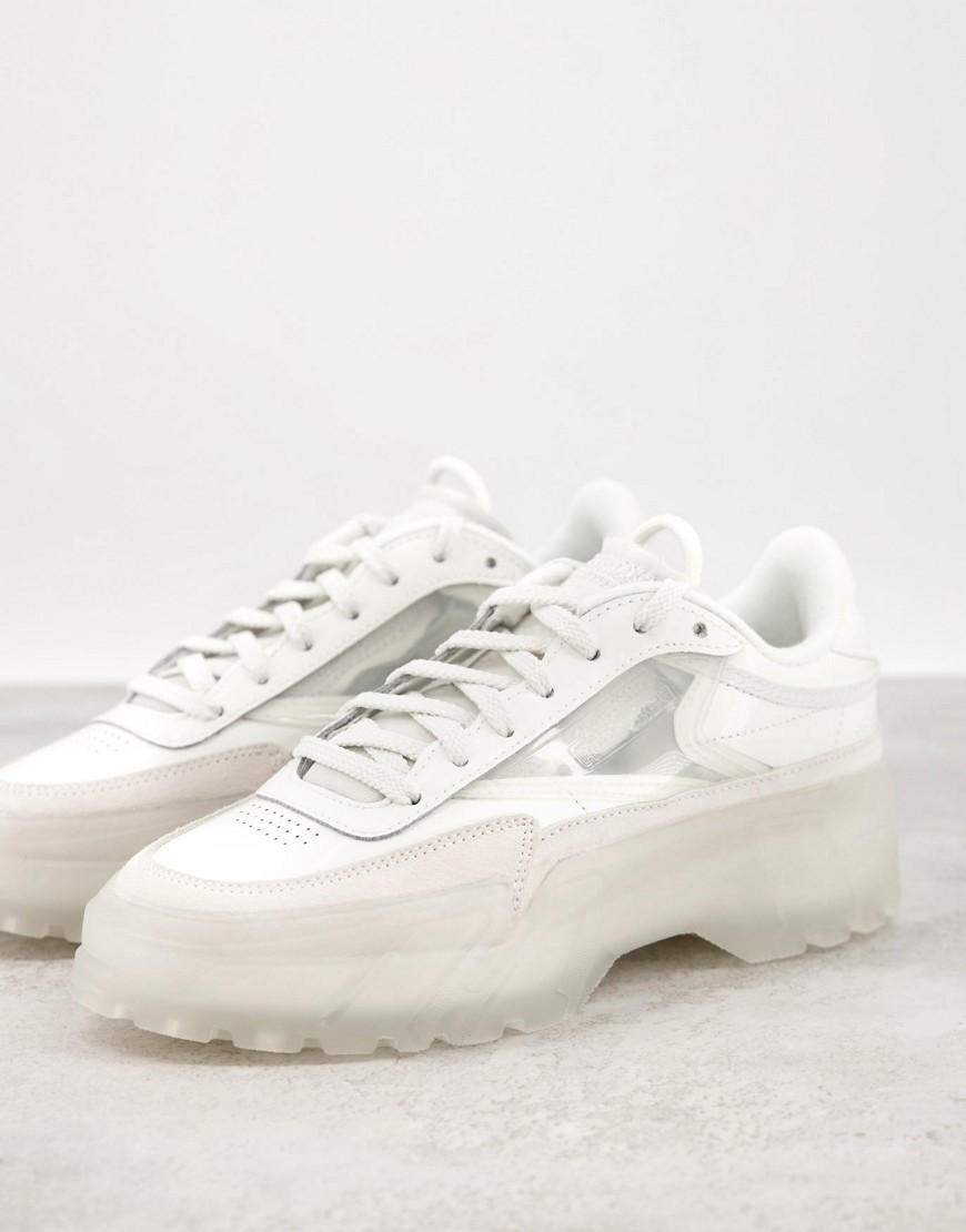 Trainers by Reebok Collaboration with Cardi B Low-profile design Looped pull tab for easy entry Lace