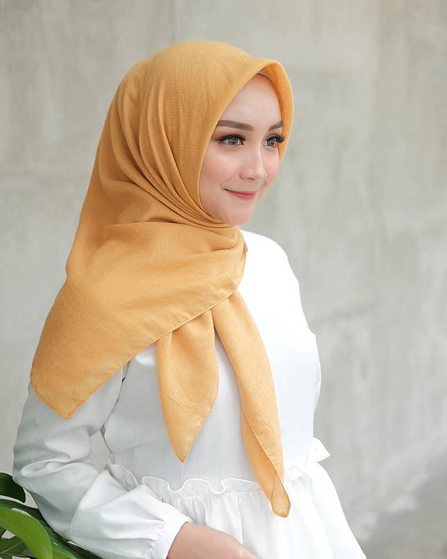 Tutorial Hijab Segi Empat Untuk Pesta