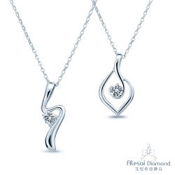 ◎14K 鑽石項鍊(2選1)|◎天然圓明亮型30分鑽石 G/SI2|◎附有16或18吋銀鍍K鍊商品名稱:30分G/SI214KG/SI2花朵鑽石項鍊(2選1)品牌:Alesai艾尼希亞鑽石種類:白鑽款