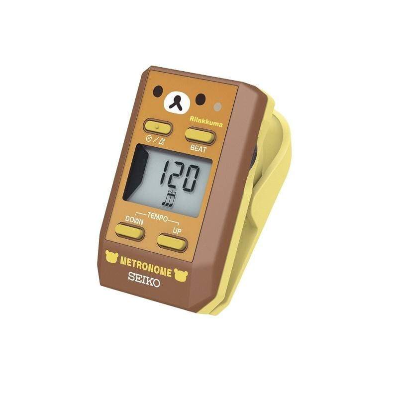 精工拉拉熊聯名限定款夾式時鐘(可當節拍器)DM51RK 共兩色 咖啡