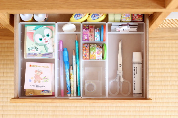 文具それぞれの住所を決めて