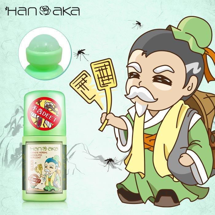 HANAKA 花戀肌 華大夫草本親子防蚊滾珠瓶 50ml