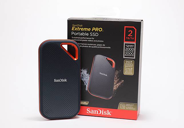 給你2TB極速時尚的外型！SanDisk Extreme PRO Portable SSD 2TB開箱