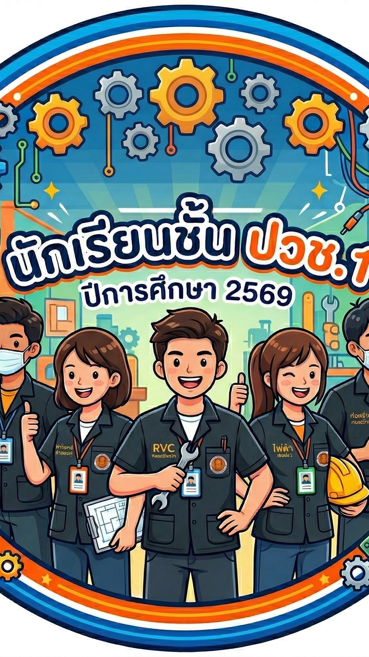 นักเรียน ปวช.1 ปีการศึกษา 2569