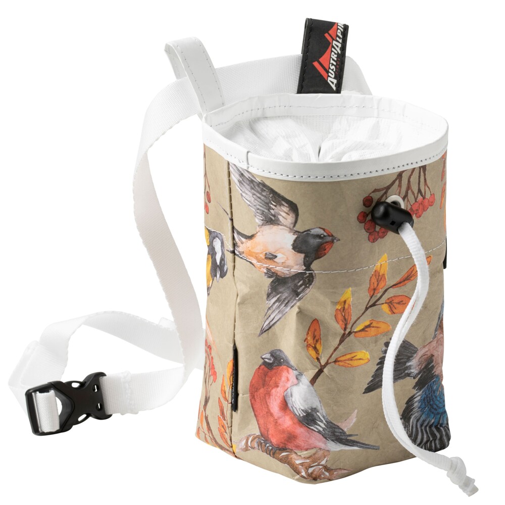 papnu chalk bag 輕盈如紙 - 堅如磐石 我們推出了一款與功能和設計完美匹配的新型chalk bag papnu由一種特殊的抗撕裂紙製成在奧地利製造重量為79g 這款時尚而堅固的chal