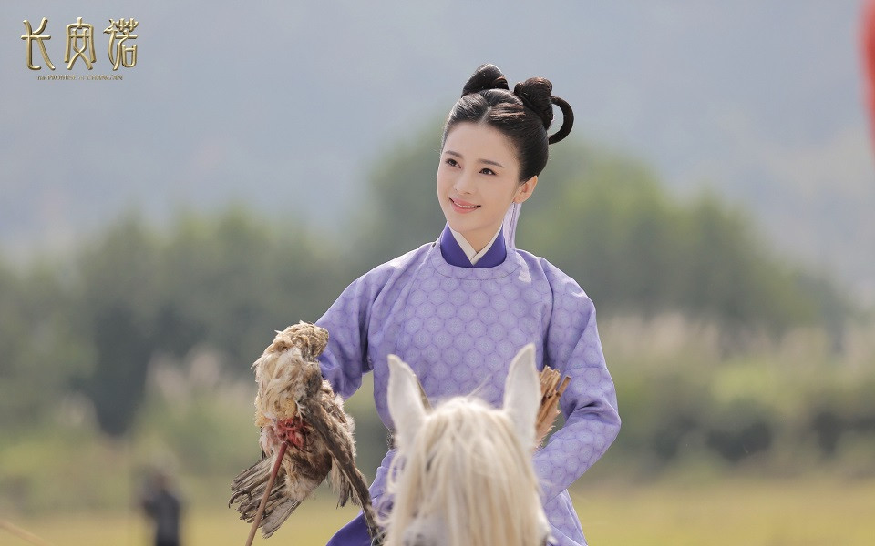 古裝劇《長安諾》后宮娘娘1：趙櫻子 飾演 賀蘭茗玉