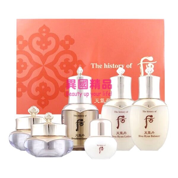 韓國 后 The history of Whoo 天氣丹華炫重生美肌6件組禮盒