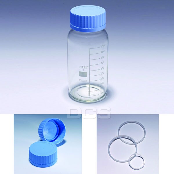 《PYREX》寬口血清試藥瓶 GLS80 Bottle, Media, Screw Cap, GLS80 PP Cap。人氣店家DGLife 德記生活網的首頁有最棒的商品。快到日本NO.1的Rakut