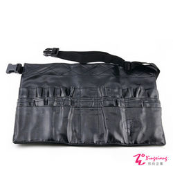 Xingxiang形向 專業黑色皮革化妝腰包(20孔) Q-75-1