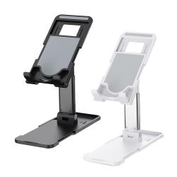 ◎角度、升降自由調節，可折疊收納，小體積，不占空間|◎凹槽底部與面板，均添加防滑硅膠護墊，所有平板手機設備通用，直播追劇更輕鬆|◎預留充電口，隨時可充電，貼合手機邊緣，不擋屏幕種類:支架顏色:白色系,