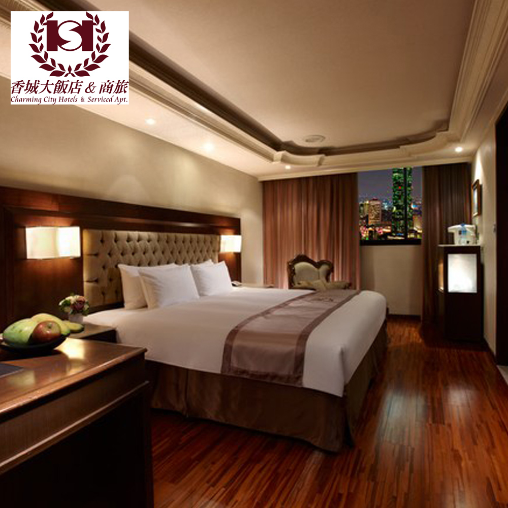 飯店一流設施和貼心服務，深受台北住宿旅客脫穎而出的好評推薦。台中香城大飯店每間客房都是設計師精心設計，以旅客專業住宿需求為設計導向，台中香城飯店內每個地方角落為賓客精心規劃，秉持專業服務之態度與顧客至