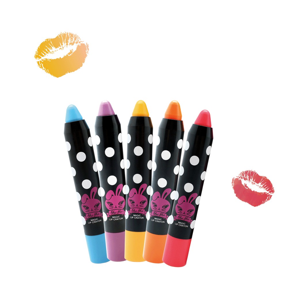 Shushupaint咻咻兔 魔法蠟筆護唇膏(5色) 韓國原裝進口