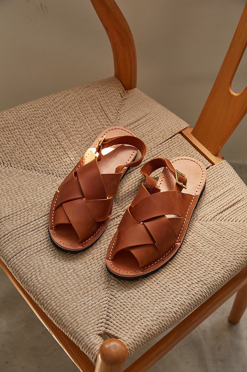 Copse / Willow Sandal - 煙草