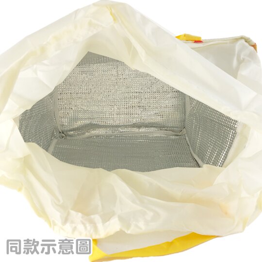 野餐的飲料便當放得下 束口式開口保溫效果好 大容量也適合購物 側背、手提隨時變換