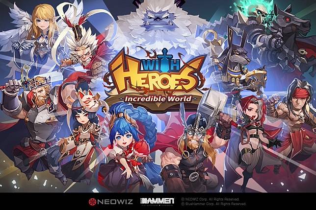 網羅世界歷史神話知名角色培育養成 收集型休閒rpg With Heroes Google Play預約開始 遊戲基地 Line Today
