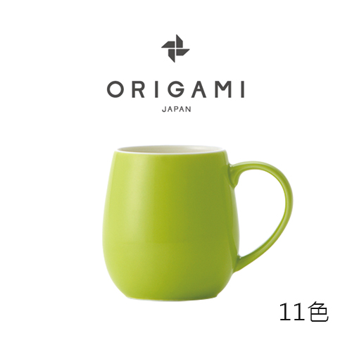 日本ORIGAMI 摺紙咖啡 Barrel Aroma 馬克杯 320ml (不含杯底盤)