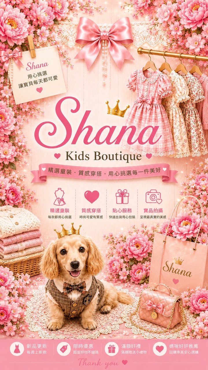 Shana童裝衣舖💫