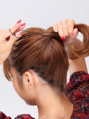 ヘアゴム 飾りゴムの使い方と髪の結び方