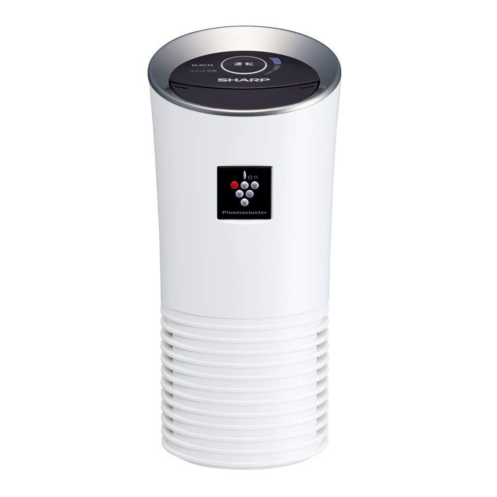 Sharp 高濃度 淨離子群 清淨器 車載搭載適用 白色系 IG- KC15- W