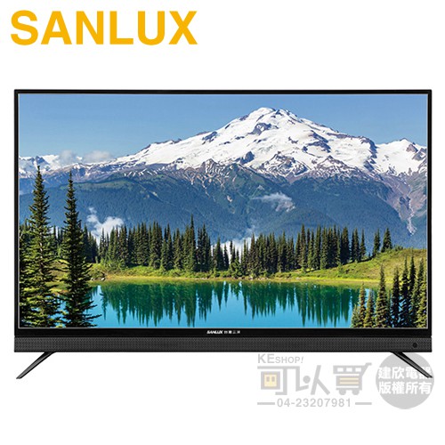 SMT-43KT1■產 品 名 稱： SANLUX 台灣三洋 43型 FHD LED數位液晶顯示器■產 品 規 格：面板解析度：1920 x 1080可視對角尺寸：1080mm水平可視角度：178度喇