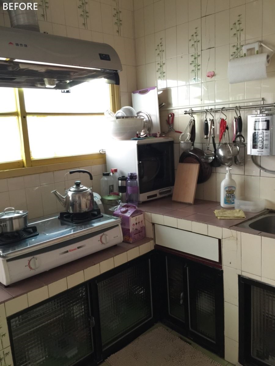 超過40年老公寓是公公婆婆的起家厝，屋主夫妻兩人結婚