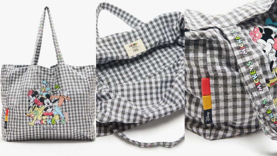 ZARA x DISNEY 推薦包款 01：迪士尼米老鼠腰包，售價：NT$ 890