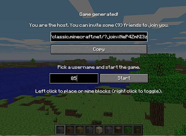 Minecraft 慶祝十週年推出免費版 免安裝直接打開這個網頁就能玩初代 Minecraft Classic T客邦 Line Today