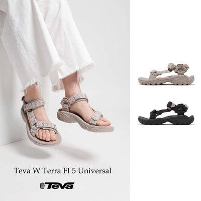 Teva 涼鞋 W Terra FI 5 Universal 女鞋 魔鬼氈 織帶 運動涼鞋 2色 單一價 1099443BLK