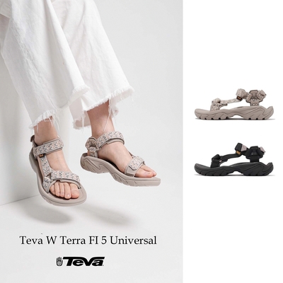 Teva 涼鞋 W Terra FI 5 Universal 女鞋 魔鬼氈 織帶 運動涼鞋 2色 單一價 1099443BLK