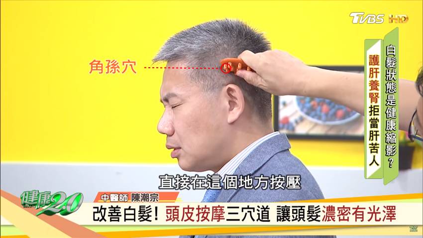 肝不好會長白髮 頭皮按摩3穴位預防掉髮 白髮還能緩解疲勞 健康2 0 Line Today