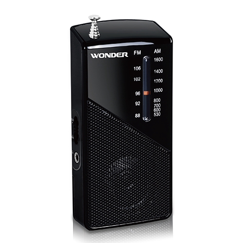 WONDER旺德 口袋型手提式收音機WS-R16【愛買】