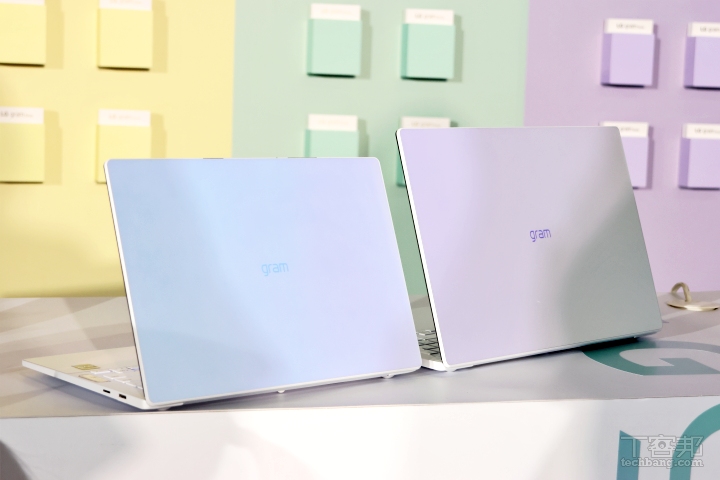 LG gram style 輕薄筆電登台，超特別炫彩外型、隱藏式觸控板十分有質感