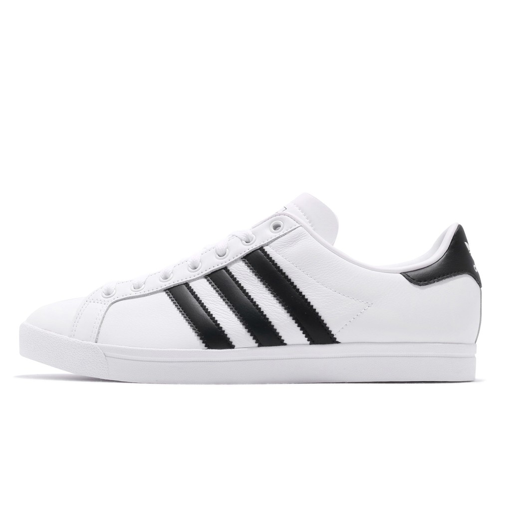 adidas 休閒鞋 Coast Star 白 黑 基本款 男鞋 百搭款 運動鞋 EE8900 【ACS】